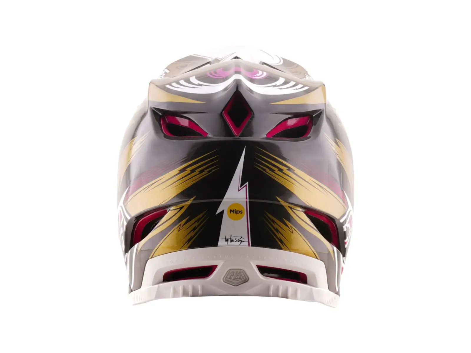 Troy Lee Designs D4 Carbon MIPS Cyclops helma Gold