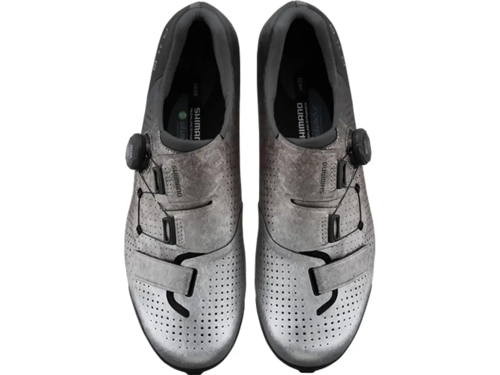 Shimano SH-RX801 pánské gravel tretry stříbrná
