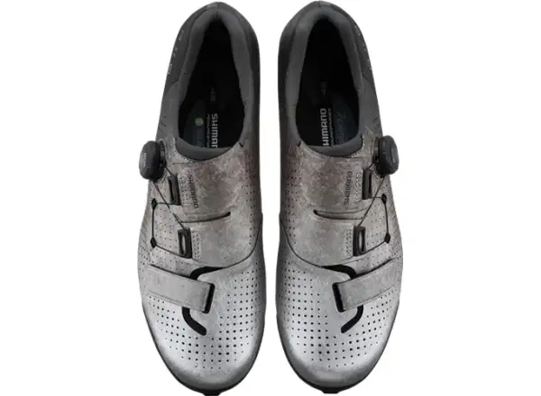 Shimano SH-RX801 pánské gravel tretry stříbrná