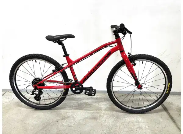 Rock Machine Thunder 24 dětské kolo Red/Black VZOREK