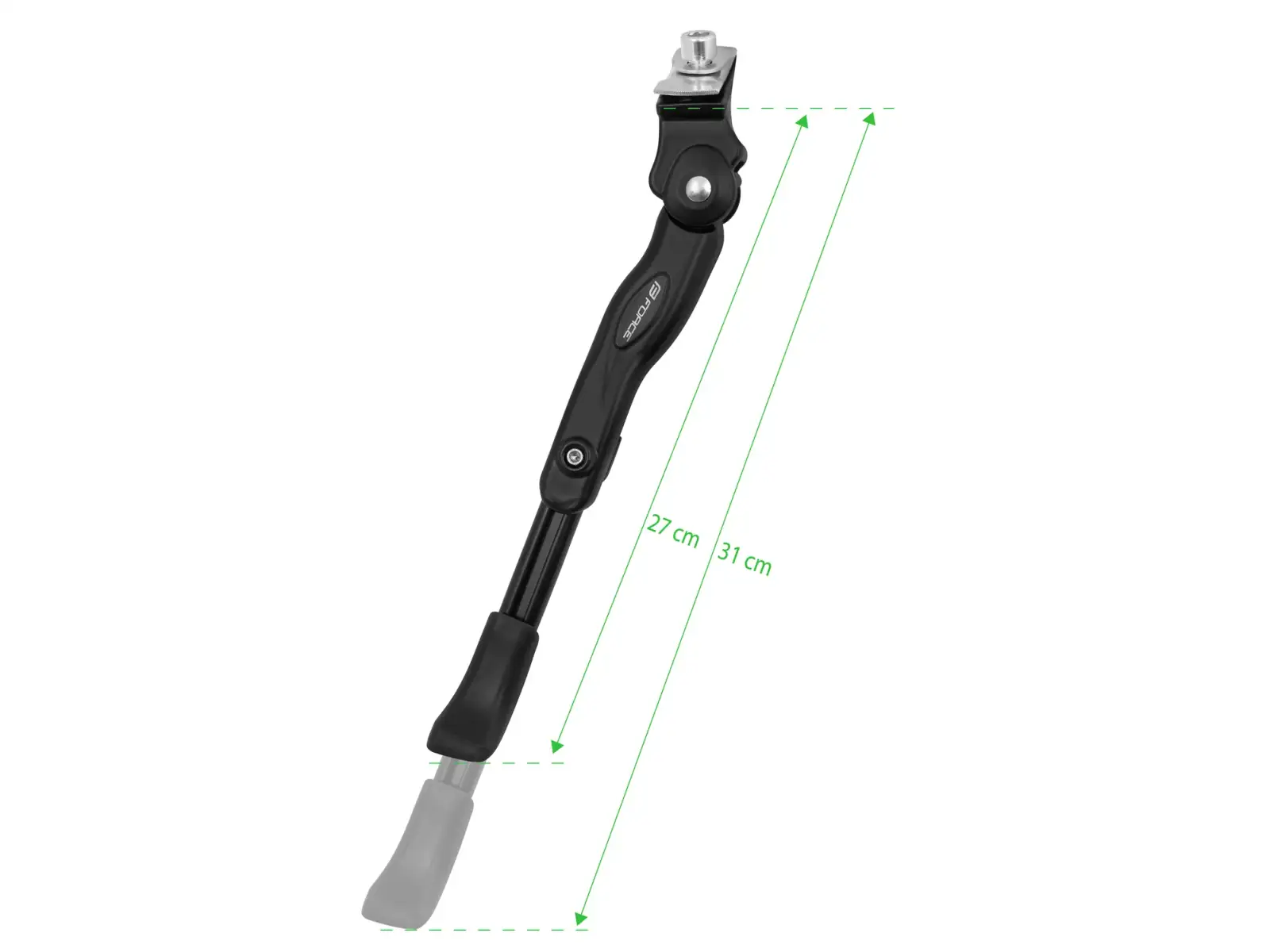 Force 22-29'' Al stojánek pod rám + protikus  černá