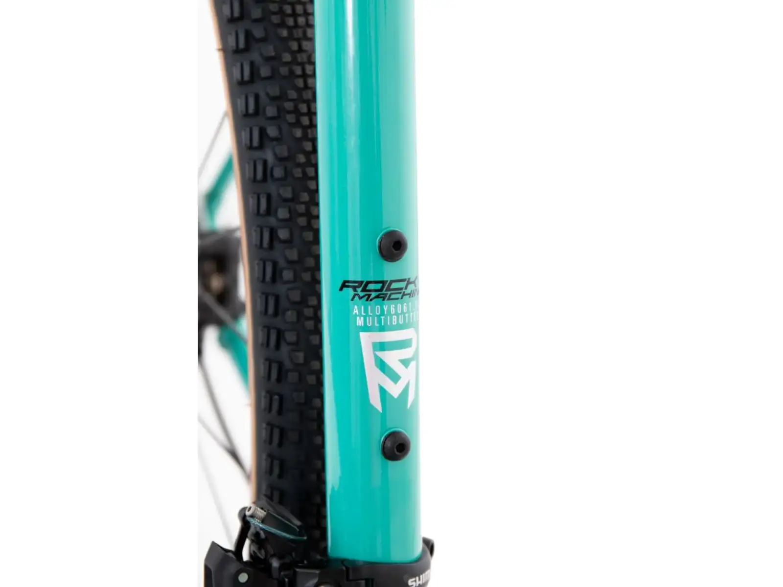 Rock Machine GravelRide 500 gloss light slate/black/silver gravel kolo