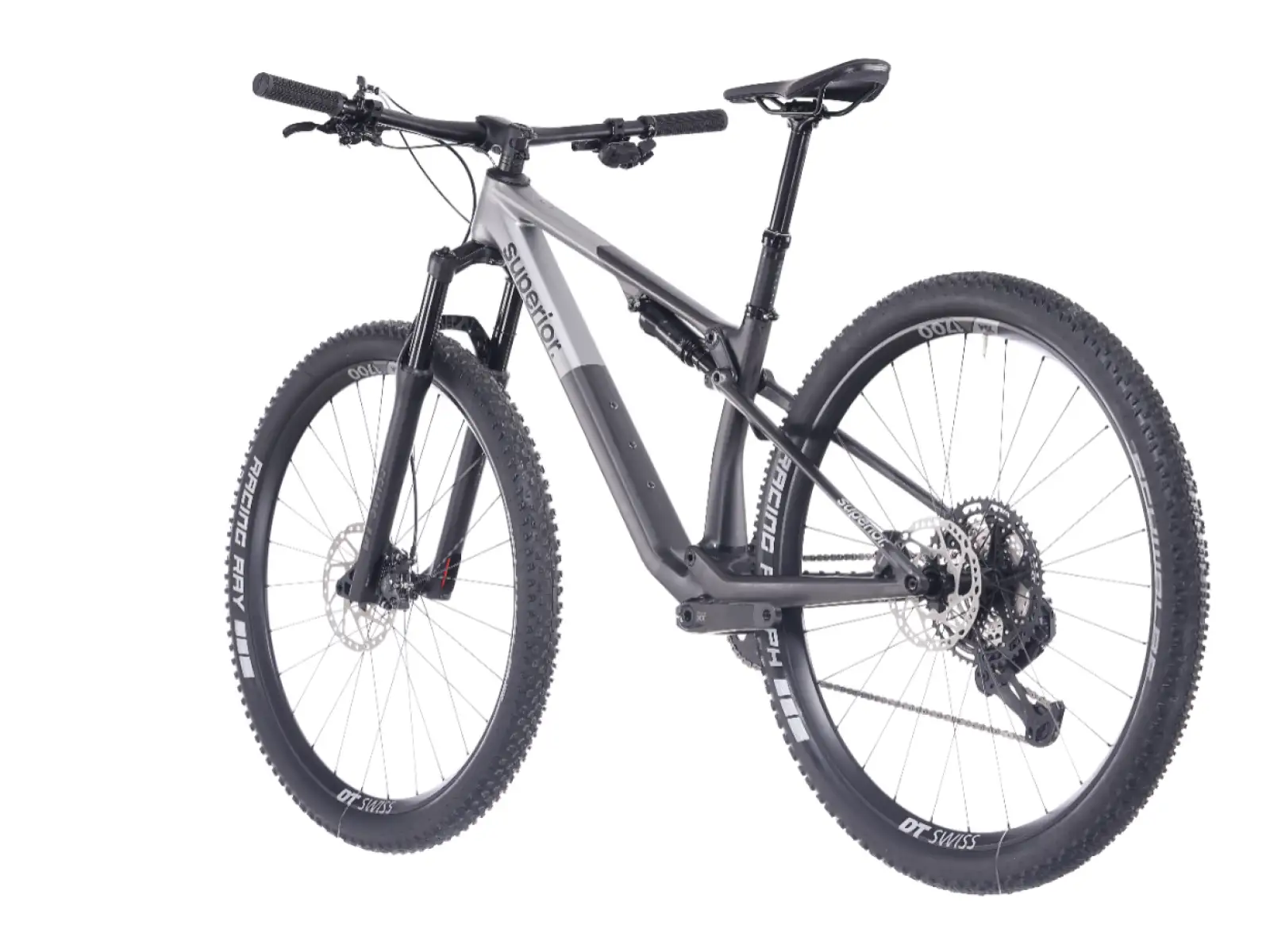 Superior XF 9.7 RC celoodpružené kolo Matte Carbon/Smoke Chrome