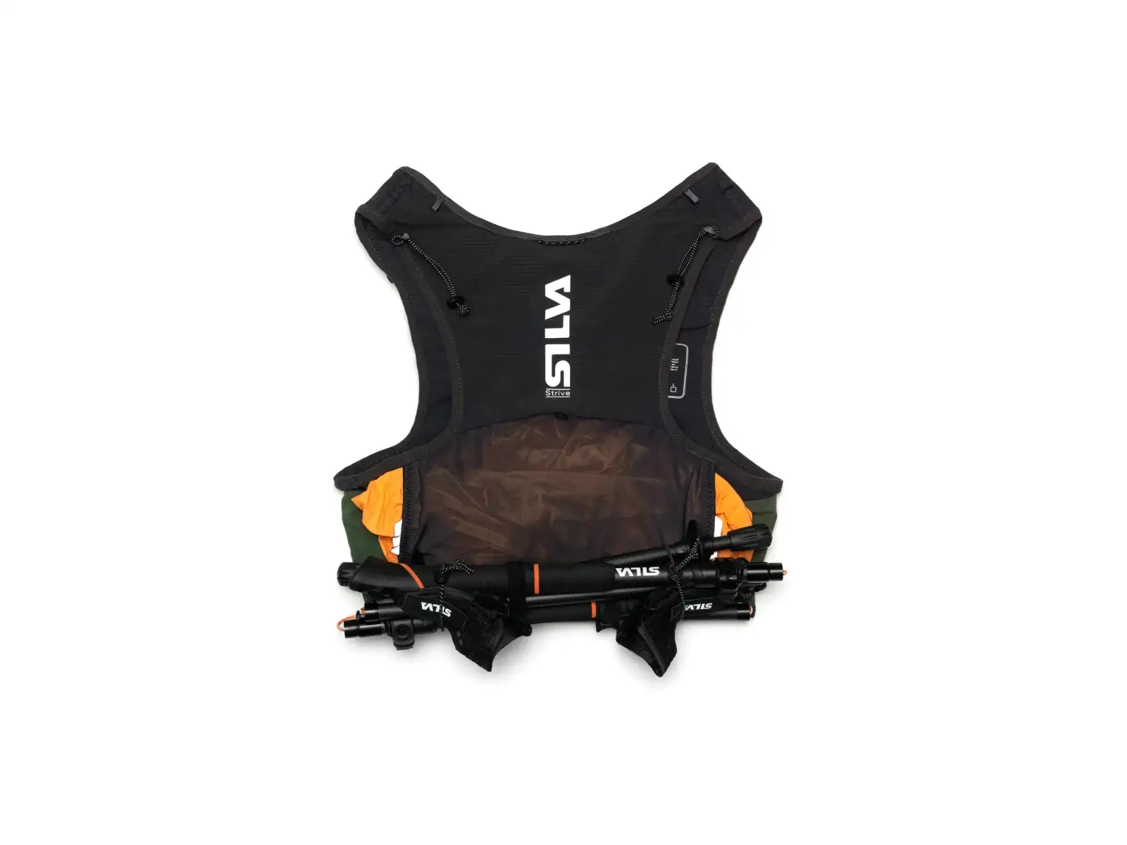 Silva Strive Fly Green běžecká vesta tmavě zelená
