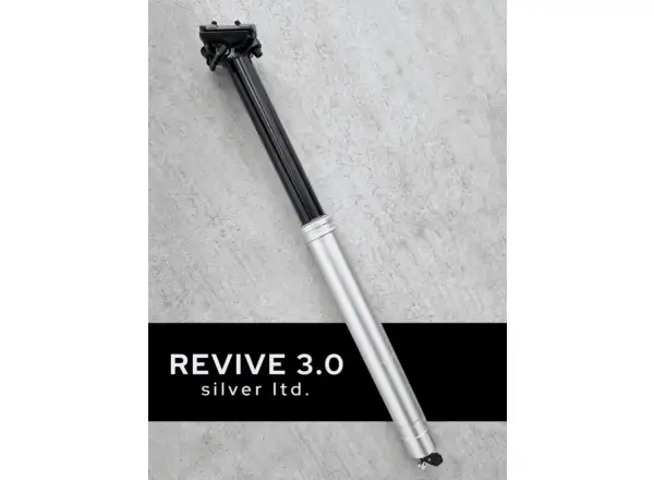 BikeYoke Revive 3.0 Silver Ltd teleskopická sedlovka 213 mm/ 30,9 mm