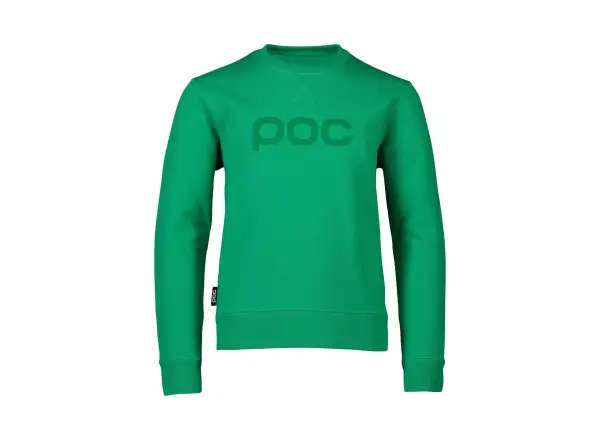 POC Transit Crew Jr dětská mikina Emerald Green