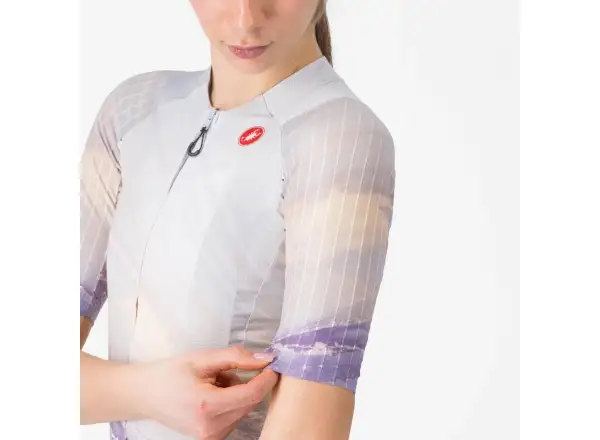 Castelli Aero Pro 8S dámský dres krátký rukáv Multicolor Purple