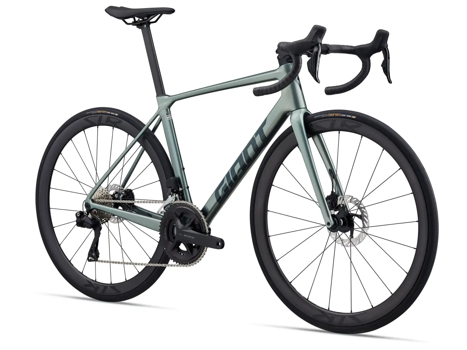 Giant TCR Advanced 0 Pro Compact silniční kolo Alpine Green