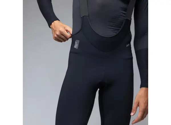 Alé R-EV1 Thermo Shield pánské zimní cyklistické kalhoty Black