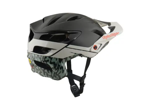 Troy Lee Designs A3 MIPS přilba Halo Charcoal/Pumice