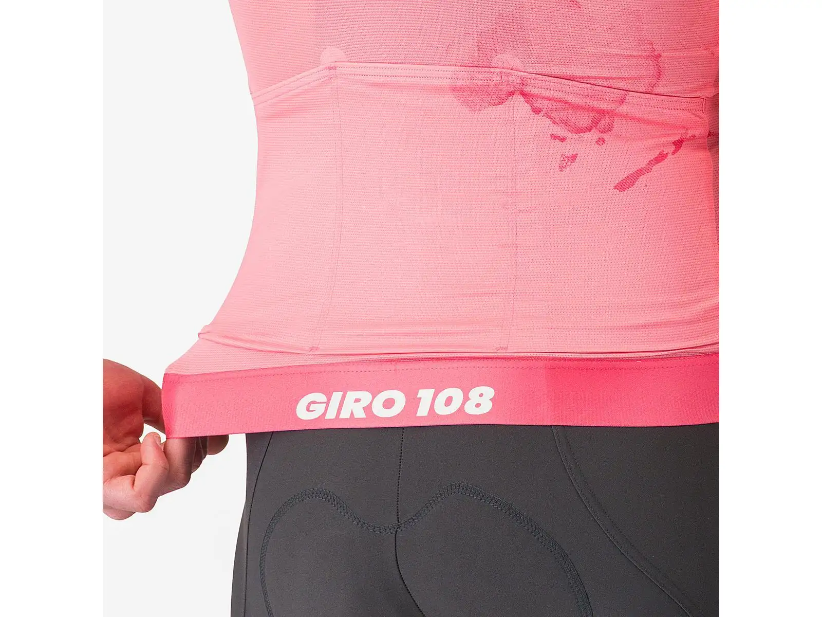 Castelli Giro 108 Race 8S pánský dres krátký rukáv Rosa Giro
