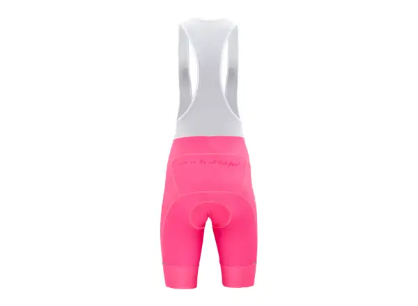 Silvini Sueli Bib dětské kraťasy s vložkou a laclem Fuchsia/White