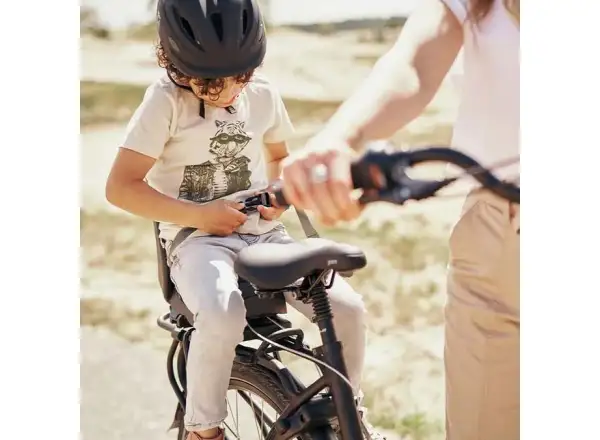 Urban Iki Junior zadní sedačka s adaptérem na nosič Bincho Black