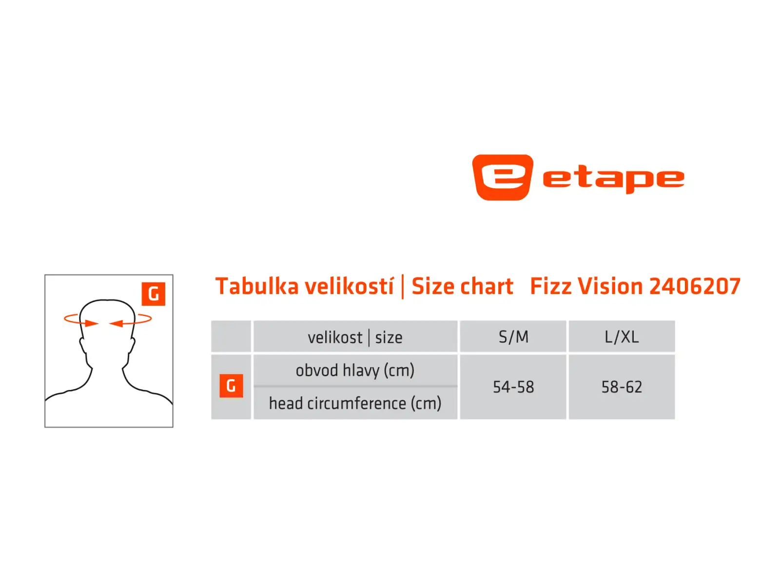 Etape Fizz Vision čepice černá/reflex