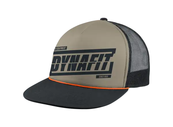Dynafit Graphic Trucker kšiltovka Rock Khaki/Tabloid