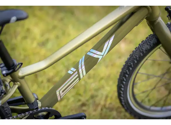 Superior F.L.Y. 20 VB Matte Olive Metallic/Hologram Chrome dětské horské kolo