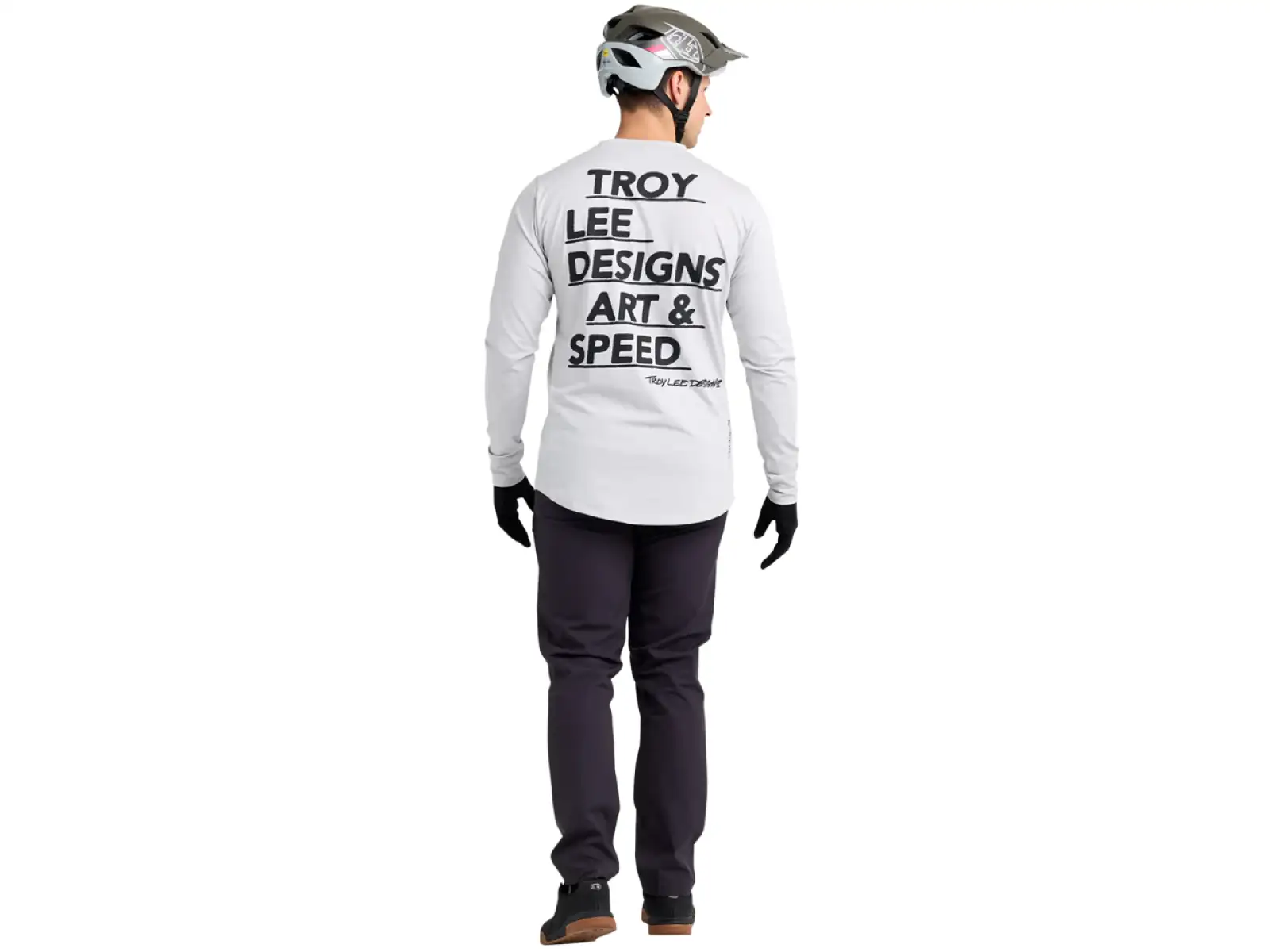 Troy Lee Designs Ruckus Ride Tee pánský dres dlouhý rukáv Art and Speed Mist