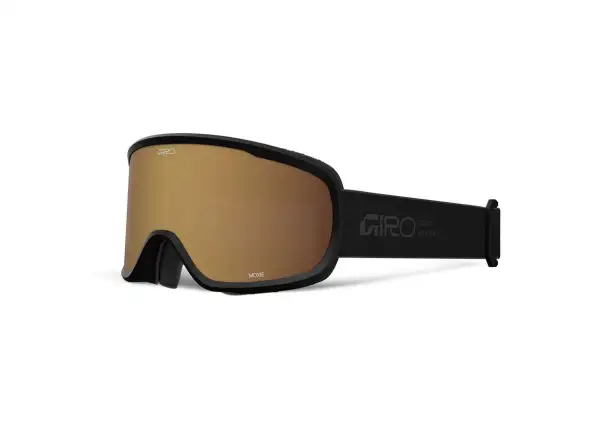 Giro Moxie dámské lyžařské brýle Black Stacked/Amber Gold/Yellow (2skla)
