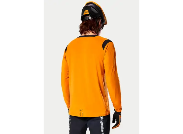 Alpinestars A-Dura Dri Wool pánský dres dlouhý rukáv Dark Gold