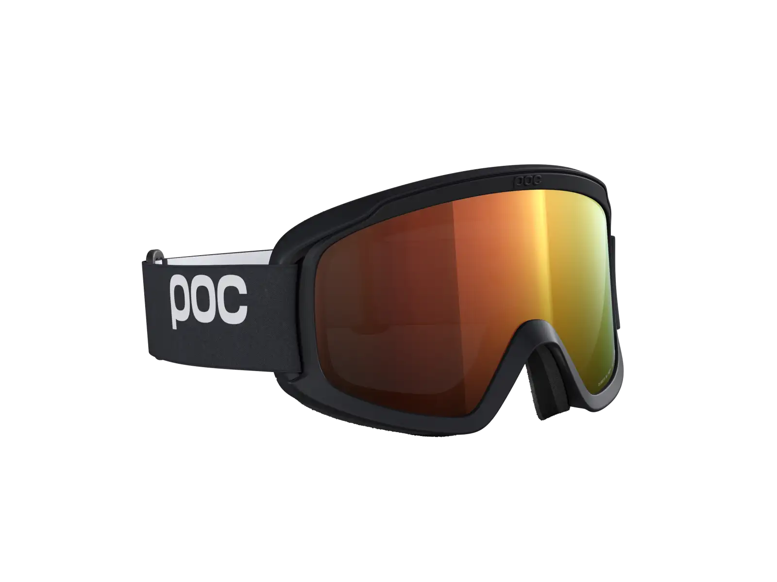 POC Opsin lyžařské brýle Uranium Black/Partly Sunny Orange