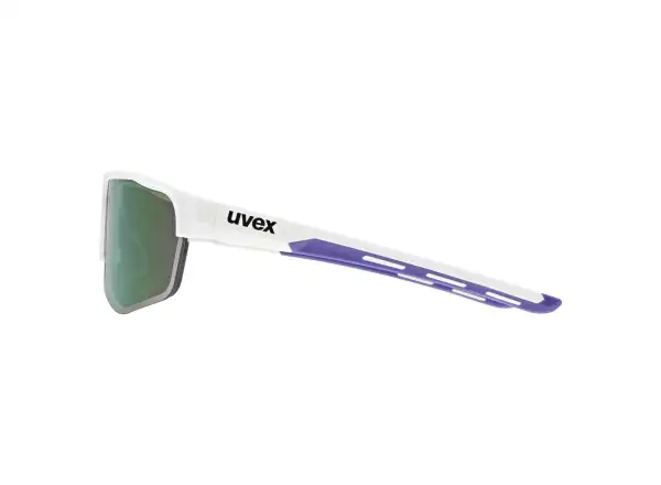 Uvex Axos Set brýle White Matt/Mirror Purple