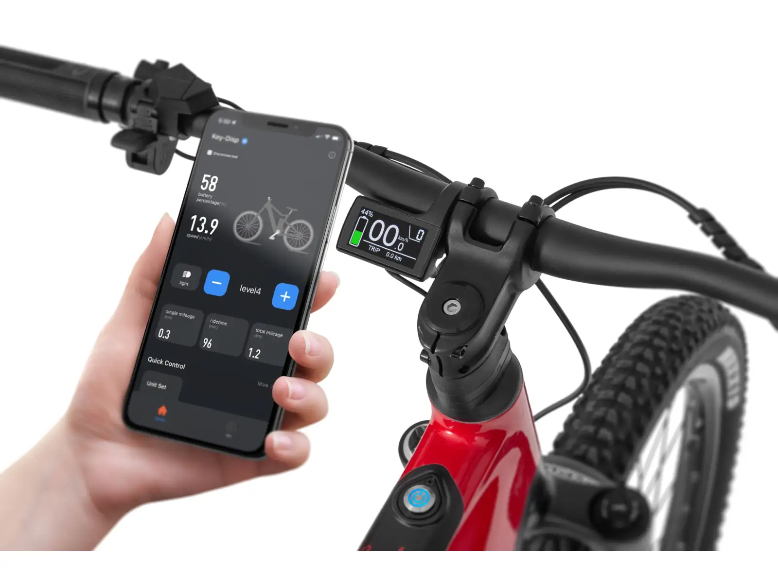 Ecobike RX 500 960 Wh Black Red horské elektrokolo