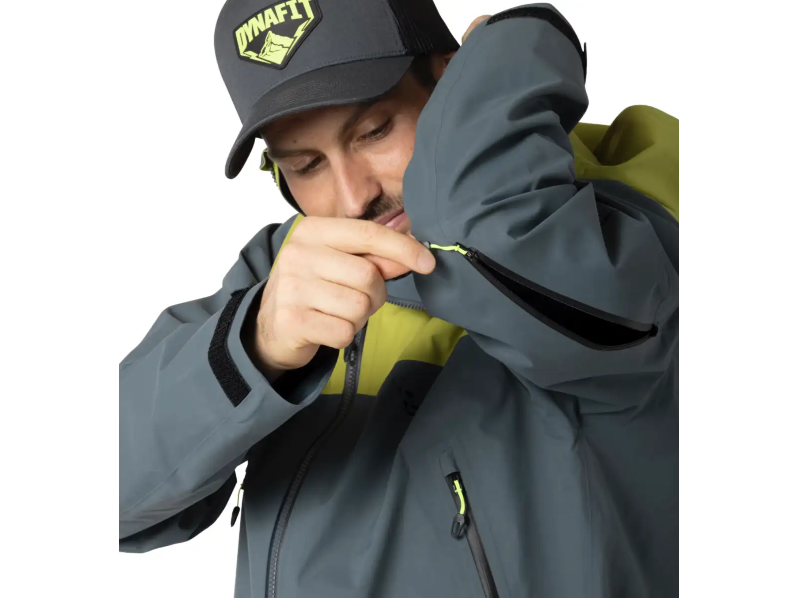 Dynafit Ridge Gore-Tex pánská bunda Golden Lime