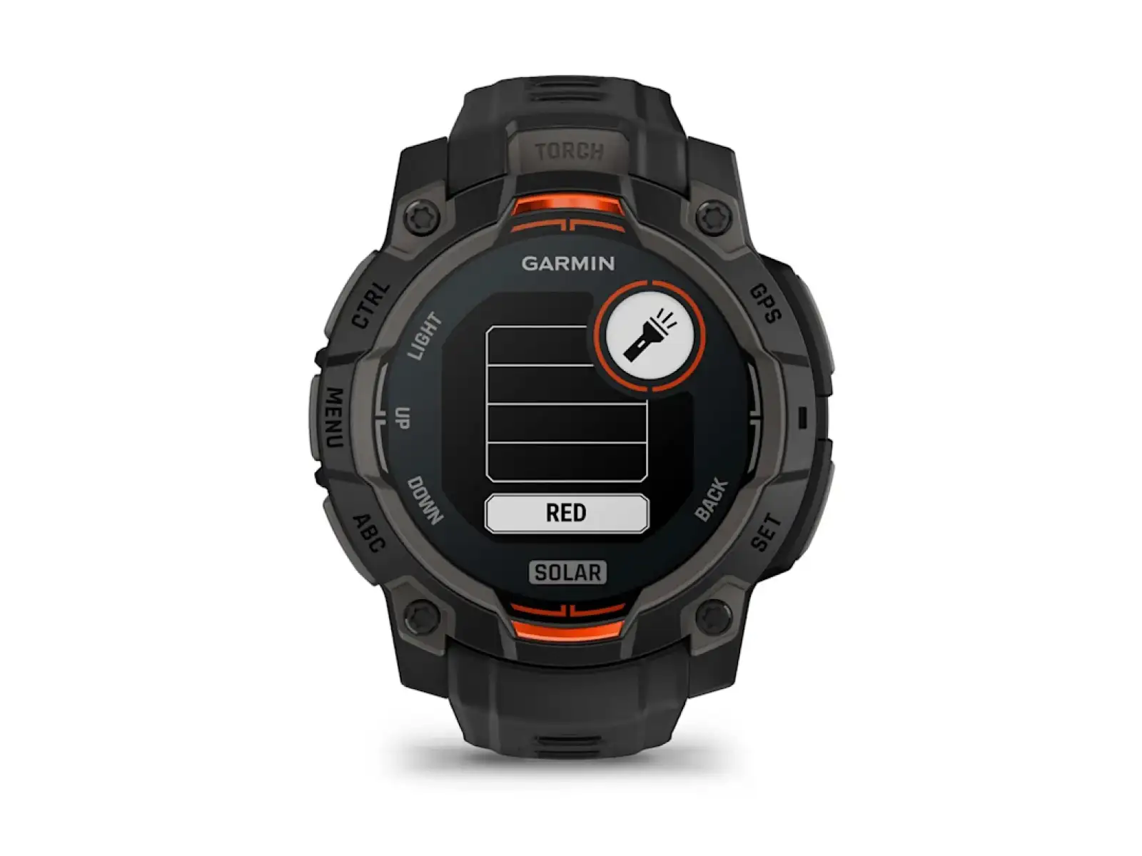 Garmin Instinct 3 Solar 45 mm chytré hodinky černá/černý pásek