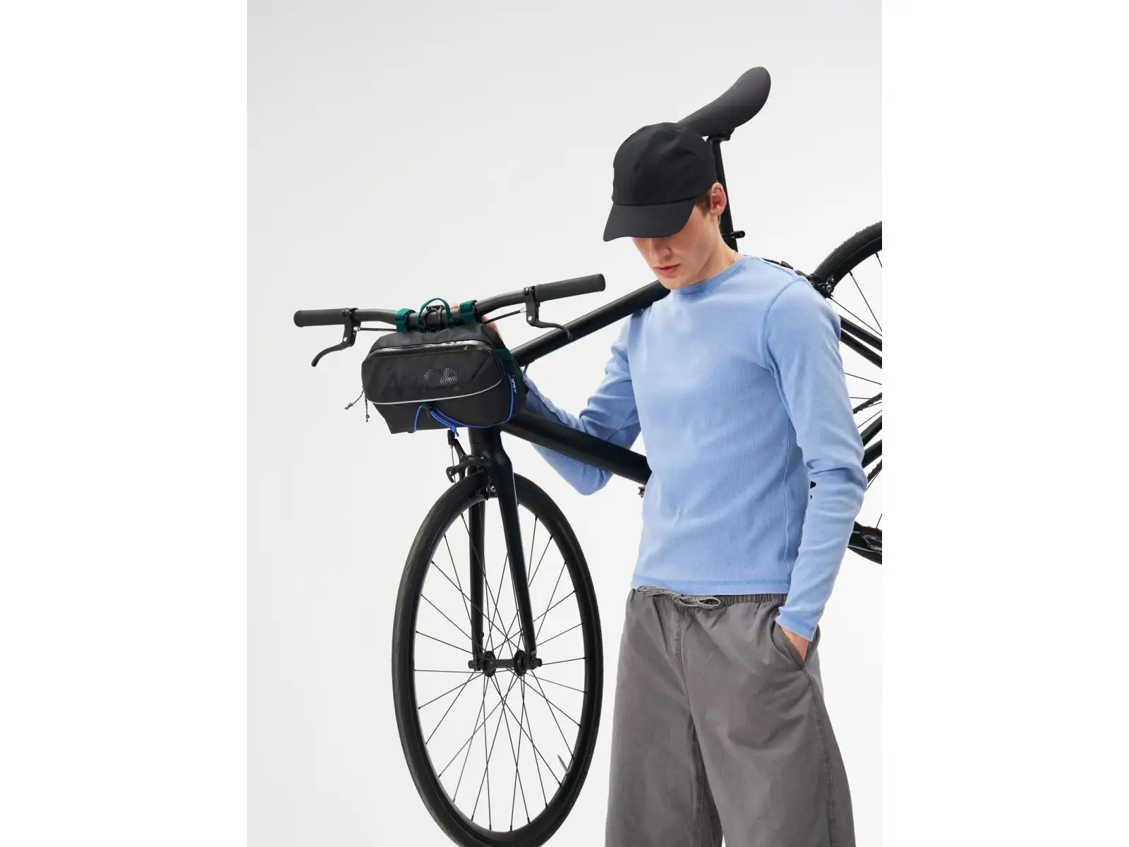 Aevor Bar Bag taštička přes rameno/na řídítka Proof Dual Dip Aqua Drift