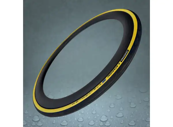 Challenge 4 Stagioni TLR 28" silniční plášť  kevlar černá/tan