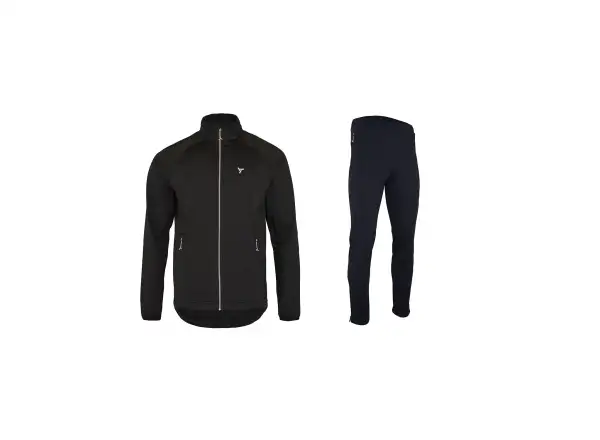 Silvini Cassiano set pánská bunda + kalhoty Black