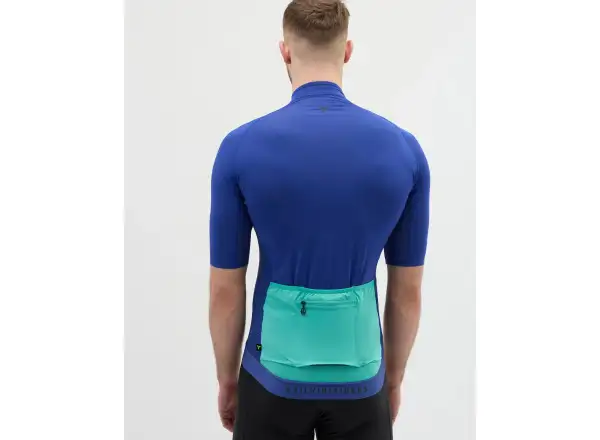 Silvini Mazzano pánský dres krátký rukáv Blue/Ocean