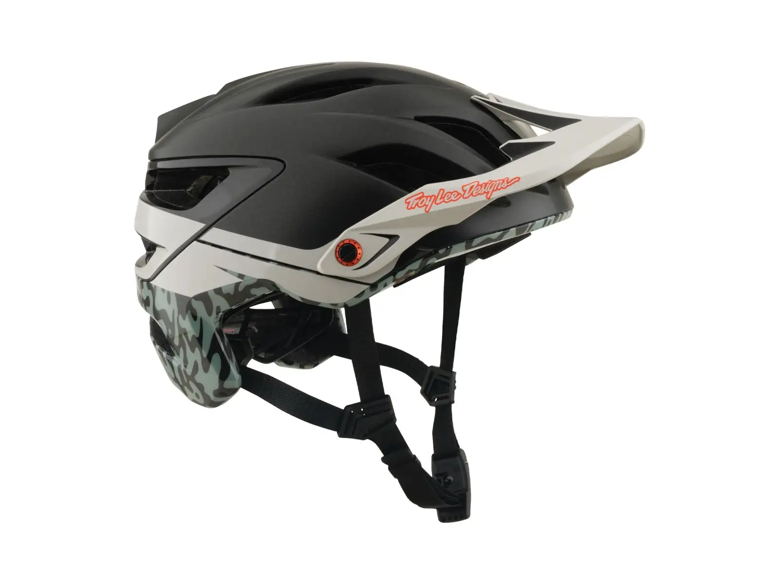 Troy Lee Designs A3 MIPS přilba Halo Charcoal/Pumice