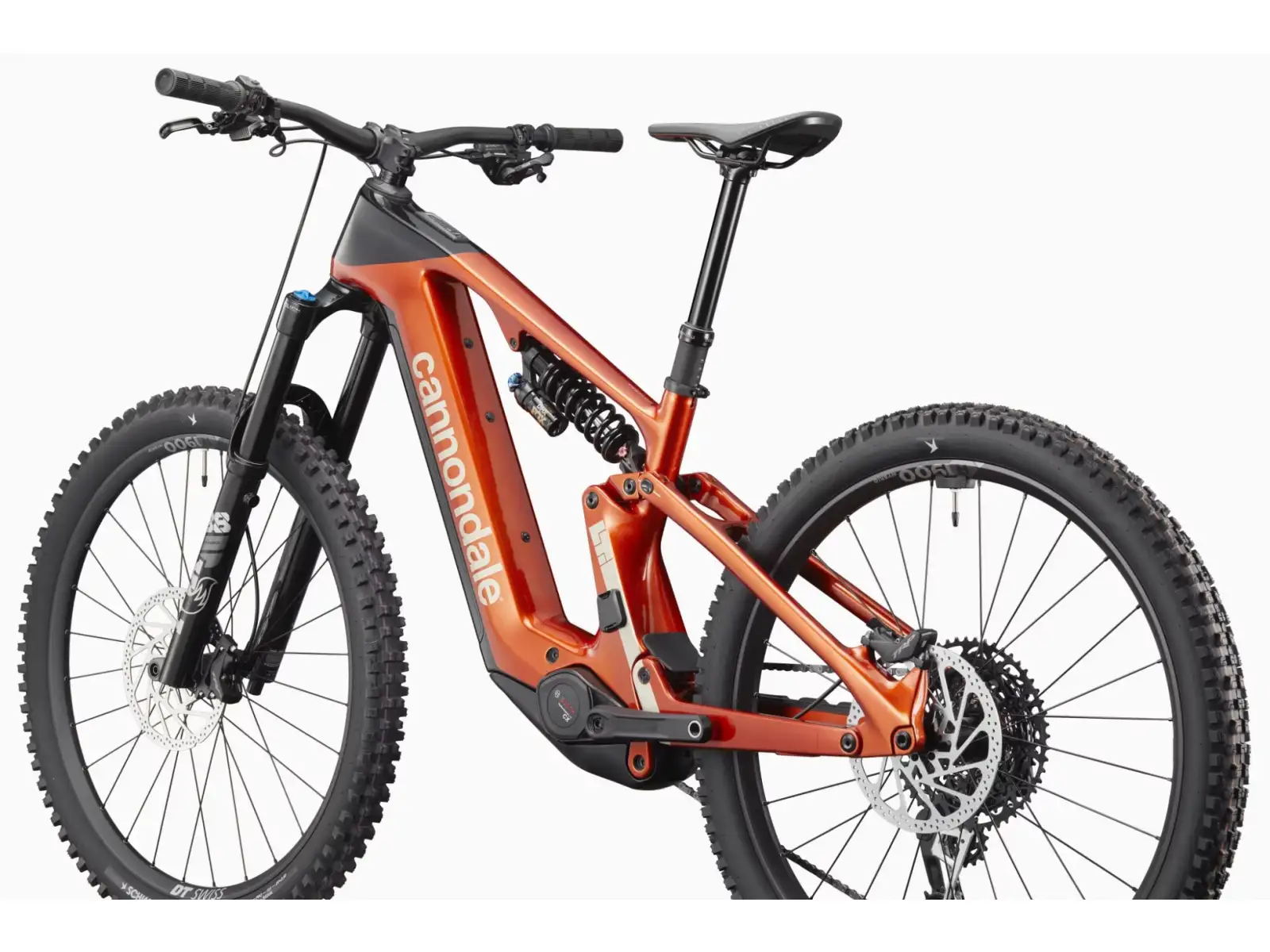 Cannondale Moterra Carbon LT 1 celoodpružené elektrokolo Fire Orange (FOR)