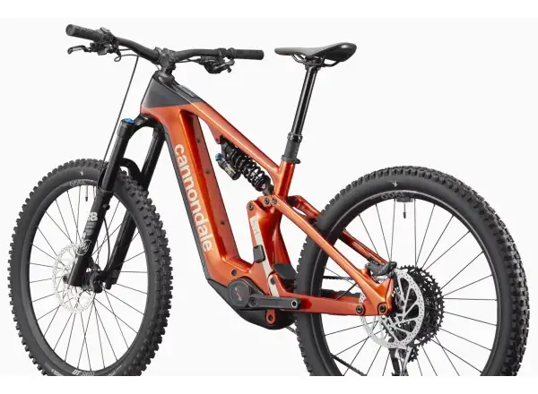 Cannondale Moterra Carbon LT 1 celoodpružené elektrokolo Fire Orange (FOR)