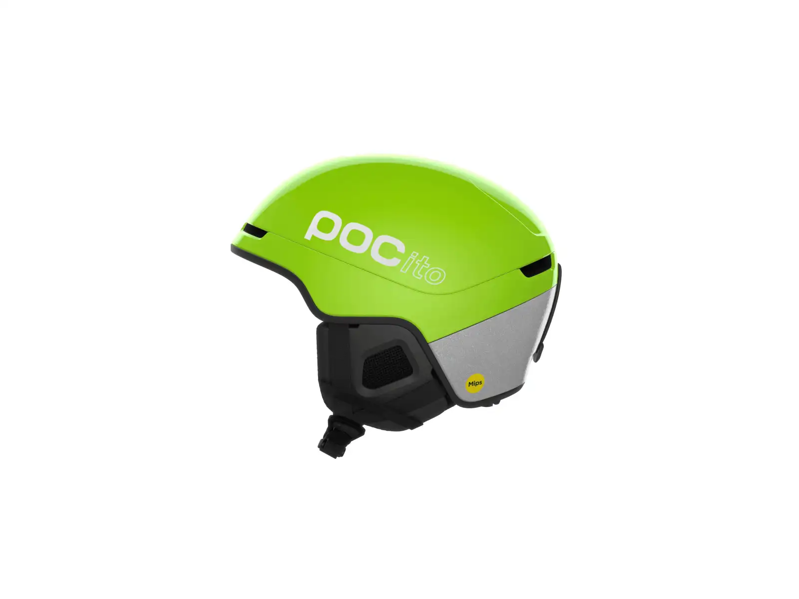 POC POCito Obex dětská lyžařská přilba Fluorescent Yellow/Green