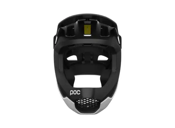 POC Otocon Race Mips přilba Uranium Black Matt/Hydrogen White