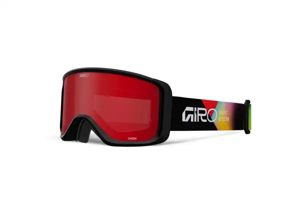 Giro Sagen lyžařské brýle Black Angles/Amber Scarlet/Yellow (2skla)