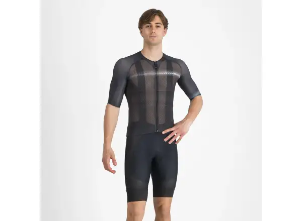 Castelli A/C pánské kraťasy s vložkou a laclem Black