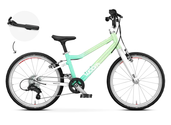 Woom GO 4 dětské kolo 20 Spearmint Crush Limited