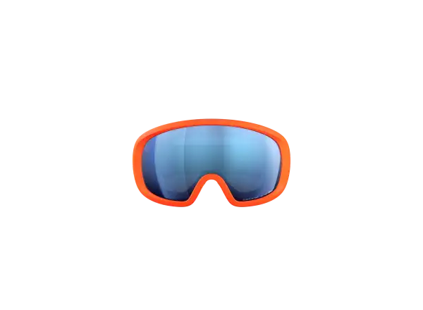 POC Fovea Mid lyžařské brýle Zink Orange/Partly Sunny Blue