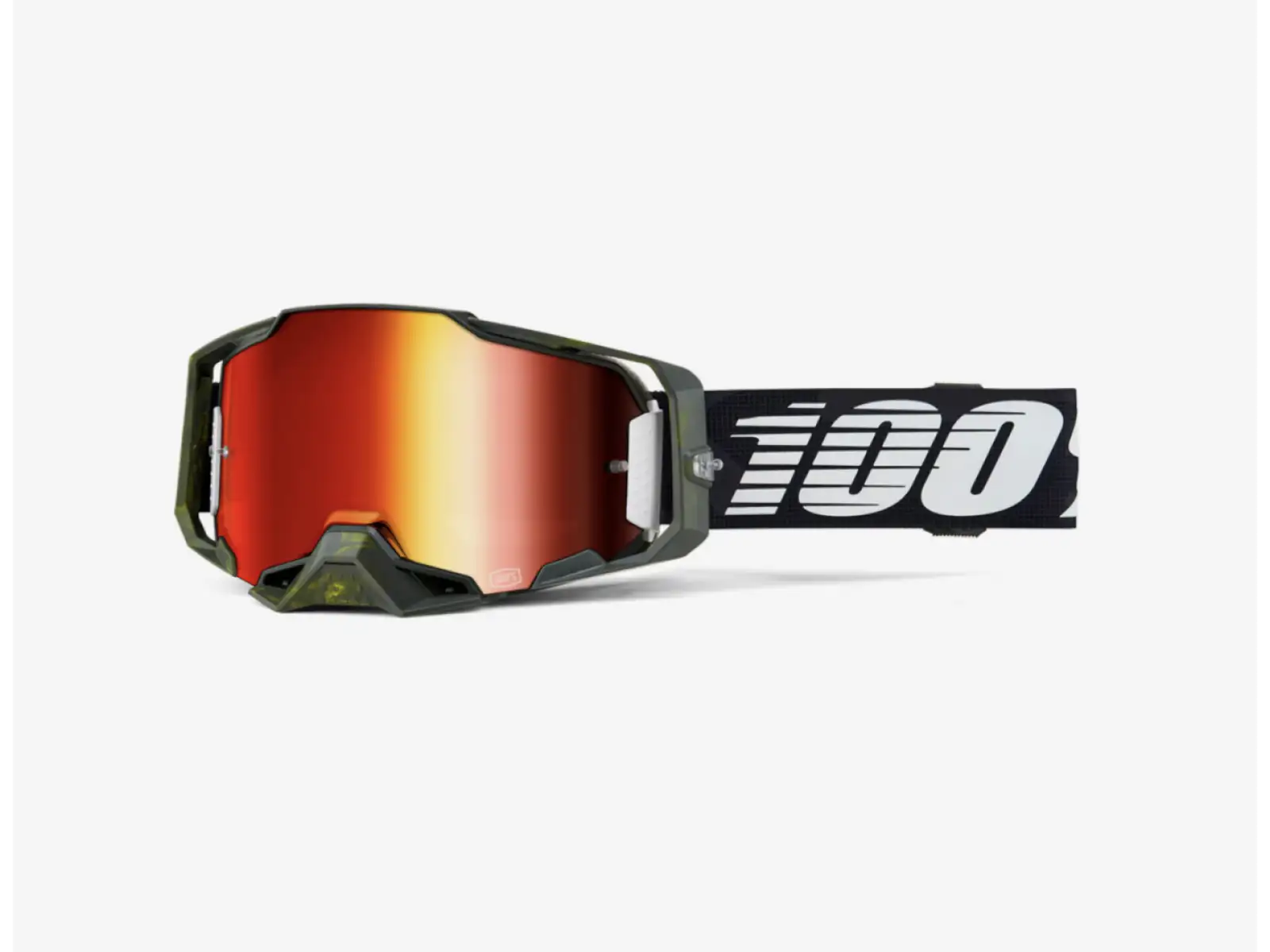 100% Armega MTB brýle Mirror Red Lens Soledad