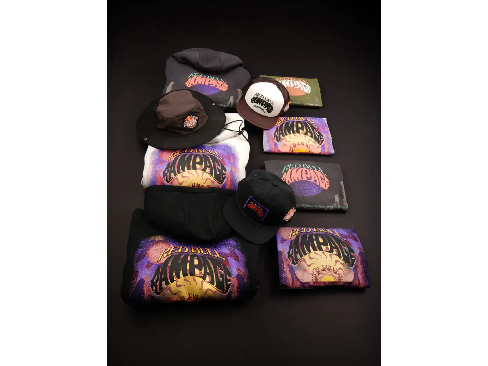 Troy Lee Designs x Redbull Rampage Intergalactic mikina Coal