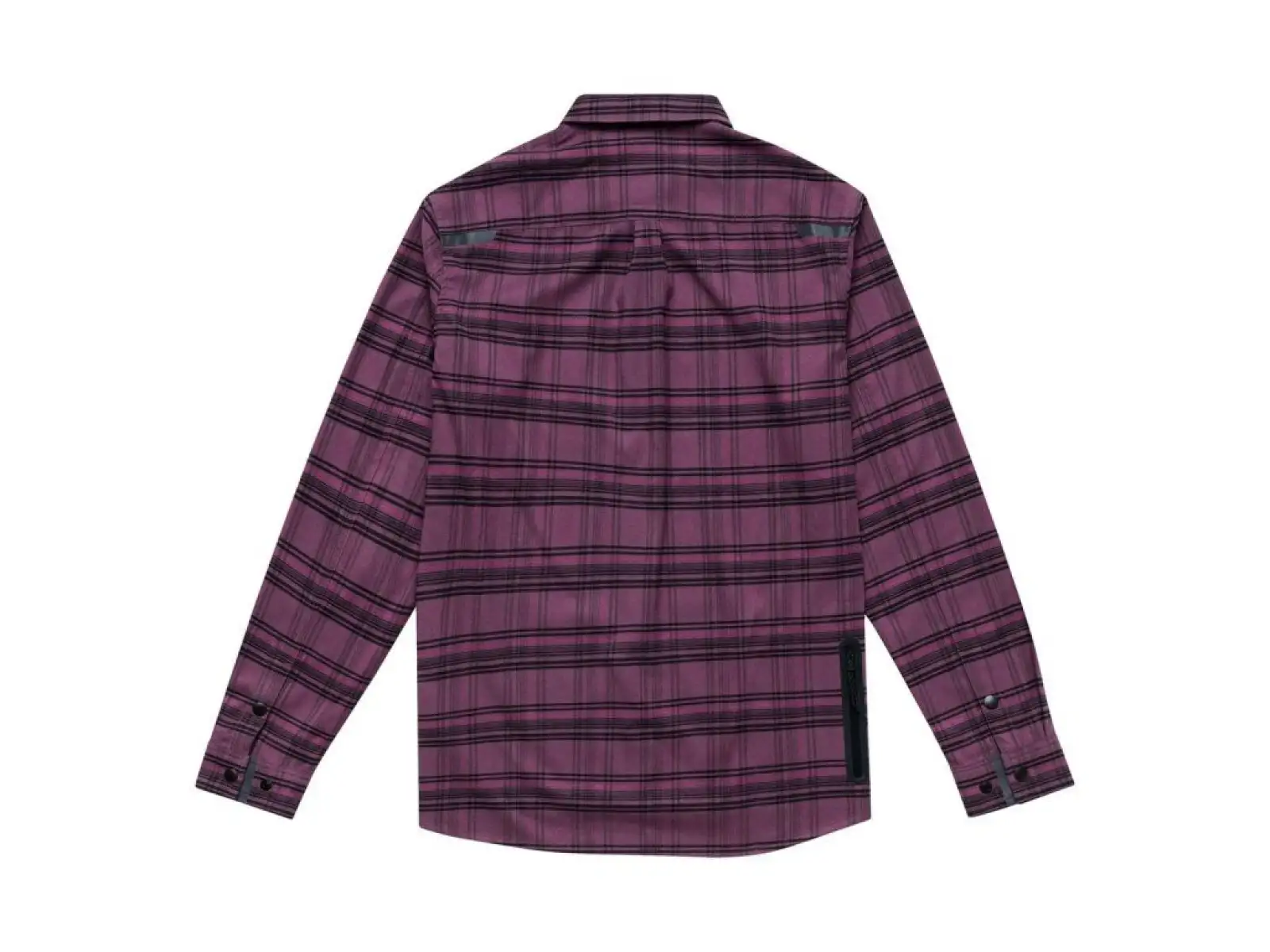 Troy Lee Designs Grind Flannel pánská košile Plaid Deep Purple