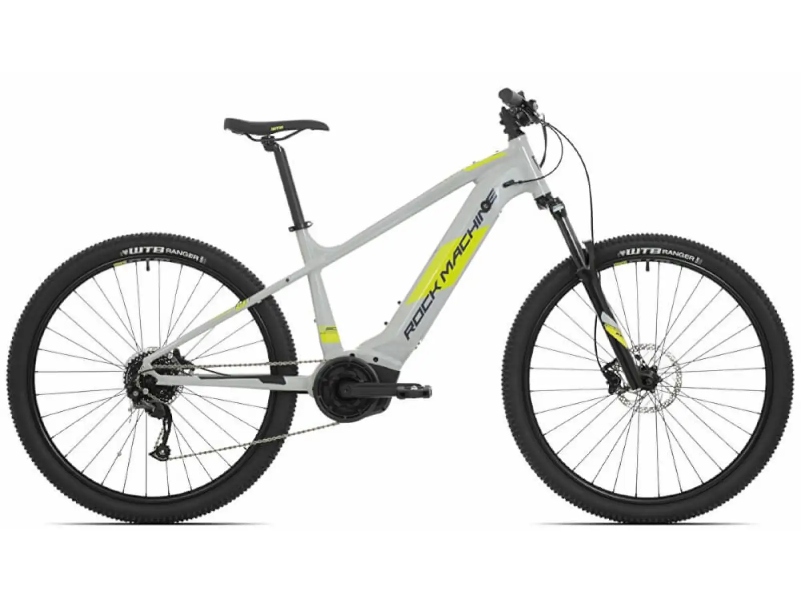 Rock Machine Torrent INT e50-29 Bosch horské elektrokol Grey/Grey/Radioactive Yellow