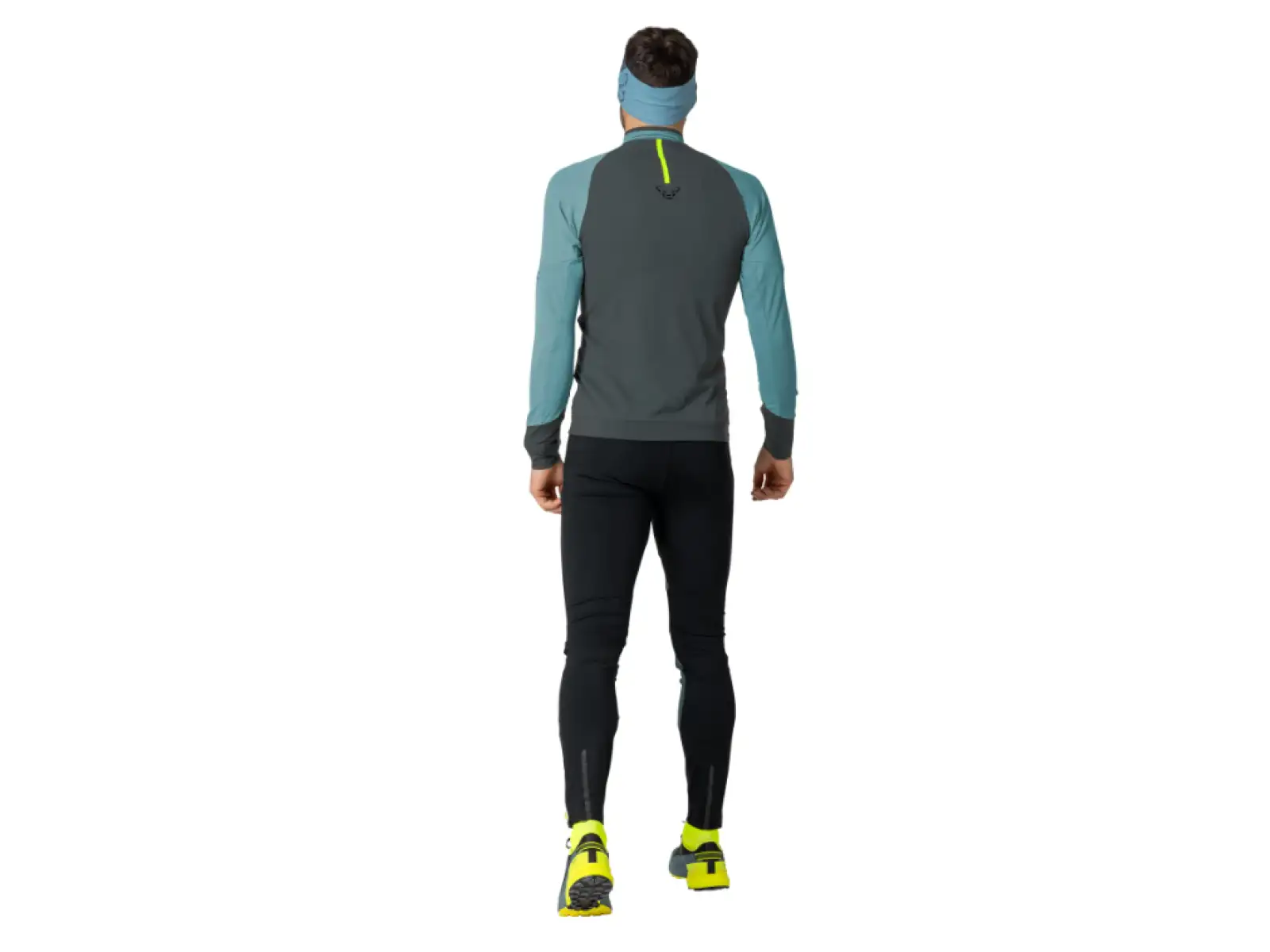 Dynafit Alpine 1/2 Zip Tee pánské triko dlouhý rukáv Smoke Blue
