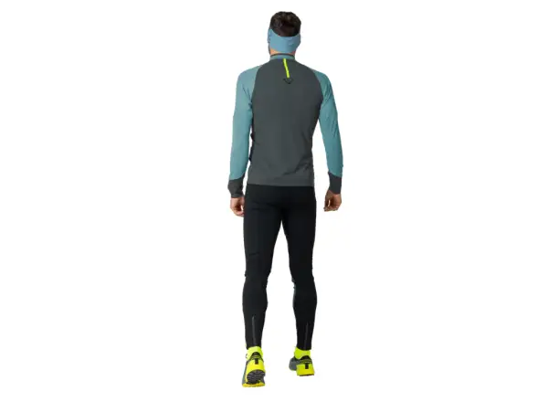 Dynafit Alpine 1/2 Zip Tee pánské triko dlouhý rukáv Smoke Blue