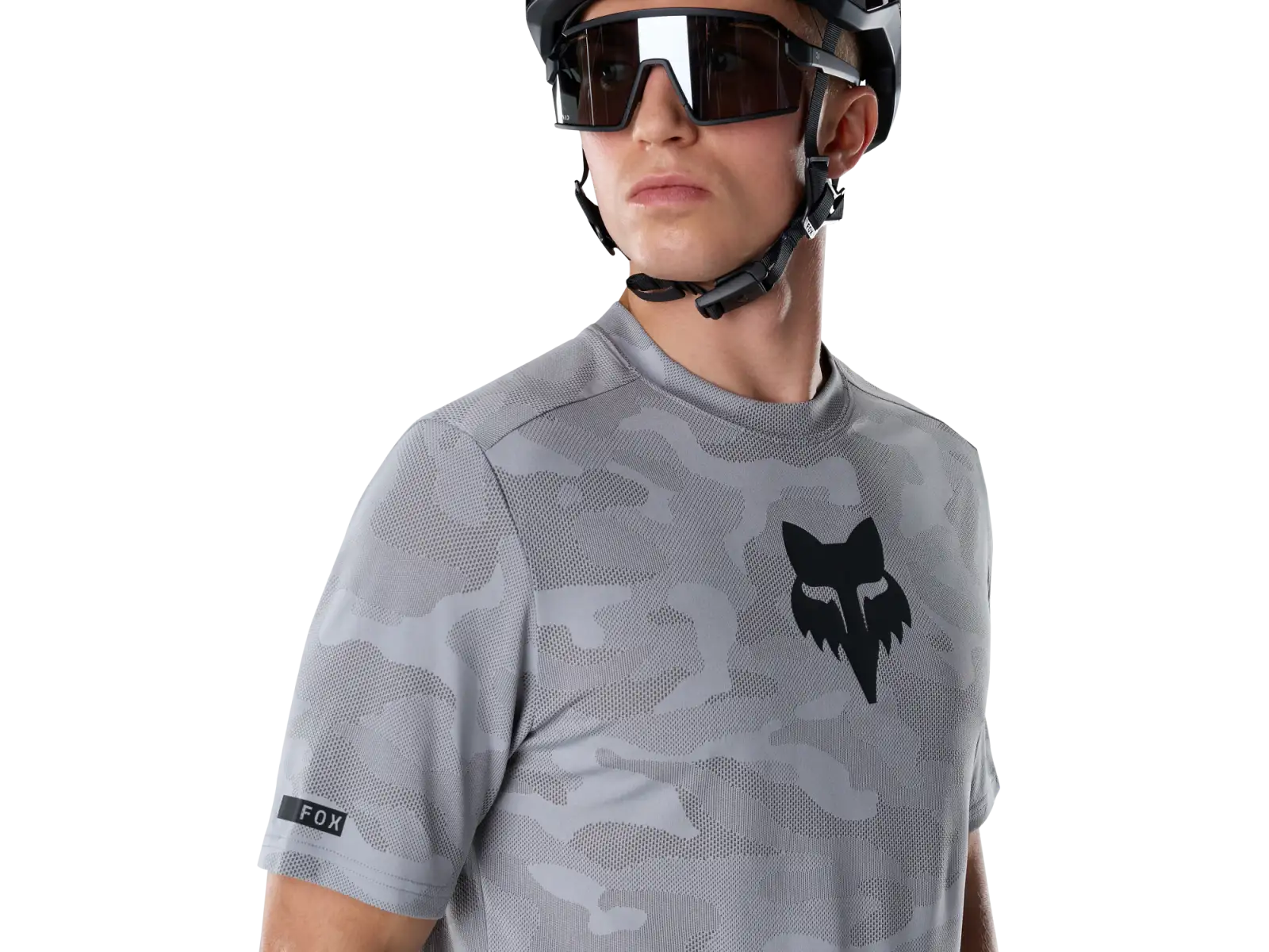 Fox Ranger TruDri pánský dres krátký rukáv Pewter