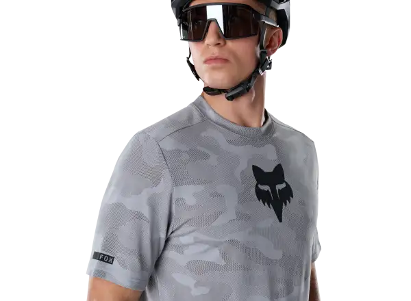 Fox Ranger TruDri pánský dres krátký rukáv Pewter