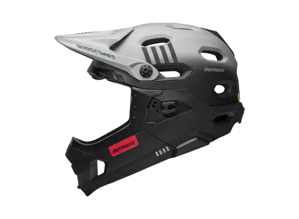 Bell Super DH Spherical přilba Mat Gray/Black Fasthouse